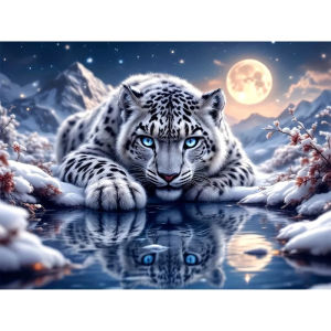 Serene Leopard Wildlife Art Jigsaw Puzzle 500/1000/1200/2000PCS Relaxing Hobby Art Collectible Gift
