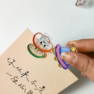 MOMO Multi-Function Creative Cartoon Clip Ticket Clip Snack Sealing Clip School Stationery