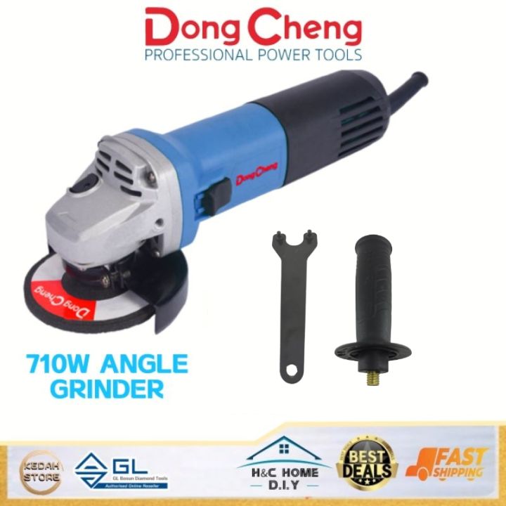 Dongcheng Electric Angle Grinder 710w Dsm03 100a Lazada