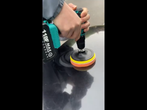 2025 ใหม่ ชุดขัดรถ 8 ชิ้น ขนาด 5 นิ้ว ฟองน้ำขัดสีรถฟองน้ำเคลือบสี เซ็ตแผ่นขัดรถชุดทำความสะอาดฟองน้ำแว็กซ์ขัดแผ่น ด้ายขนสัตว์อัตโนมัติ ขัดเงารถเครื่องมือ