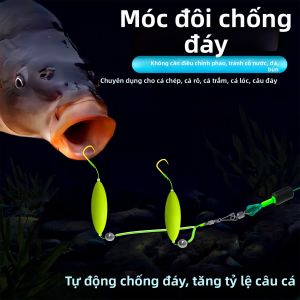 Mồi Đôi Chống Mắc Câu Bền Đôi