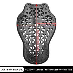 Motorcycle Jacket Insert Protector CE Level 2 Certified Thicken Elasticity Back Spine Protective Pad Rider Armor Coat Accessorie