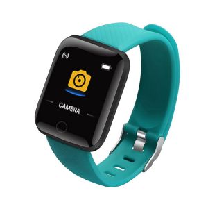 Wasap notification ✓116plus smart bracelet sports bracelet D13 color screen bracelet sports step counter bluetooth reminder heart rate blood pressure