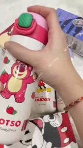 500ml 316 Stainless Steel Lotso Bear/Mickey/Elsa Thermos Bottle Vacuum Flask Water Bottle