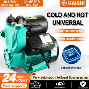 Automatic Booster Pump 220V Hot Cold Water Intelligent Self-Priming Booster Water Pump Whole House Pressurization Jet Pump Tap Water Automatic Mute Suction Booster