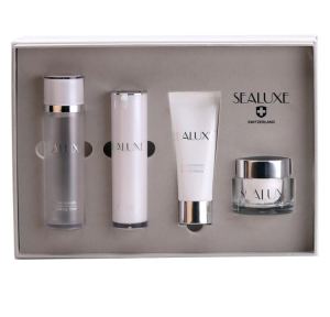 Green Leaf Sea Essence Moisturizing Skin Care Set 4 Pieces Flagship Store Life Shop Skin Care Products Beauty Essentials