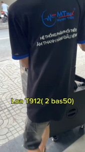 Loa Kéo Bass đôi 50 MTMAX T912 – Khủng Long Sân Khấu Đánh Cực Lực Hát Hay Bảo Hành Chính Hãng