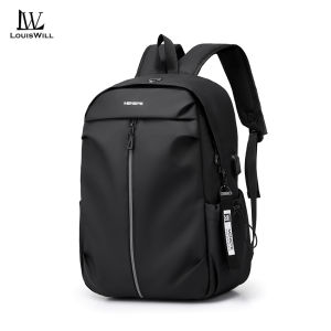 LouisWill Fashion Men’s Backpack Laptop Backpack Large Capacity Backpack Business Computer Backpack 15.6-inch Laptop Backpack Waterproof Backpack College Commuting Backpack Leisure School Bag For Travel Study Business