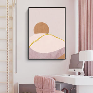 Nordic Style Living Room Decorative Painting Bedroom Wall Art Sofa Background Landscape Girl Heart Warm Bed Head Hanging Picture