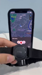 Định vị thú cưng vòng cổ thú cưng tặng dây đeo cổ tương thích IOS