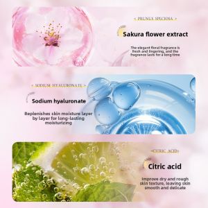 OULIQI | Jasmine Fragrance Long Lasting Moisturizing Shower Gel