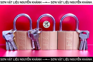 🔒 Ổ KHÓA HỢP KIM ĐỒNG 50MM – BỀN CHẮC CHỐNG RỈ SÉT | VẬT LIỆU SƠN NGUYỄN KHÁNH