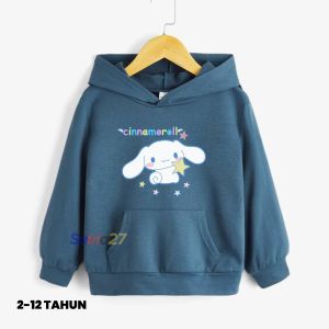 JAKET HOODIE CINNAMOROL ANAK LAKI-LAKI PEREMPUAN USIA 2-12 TAHUN