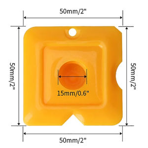 2in1 Multifunction Plastic Caulking Tools Applicator Scraper Easy Clean-up Professional Sealant Spreading Construction Tools