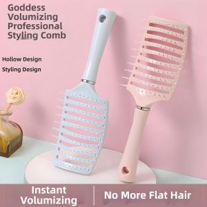 High Scalp Volumizing Scalp Cleaning Massaging Large Arc Comb