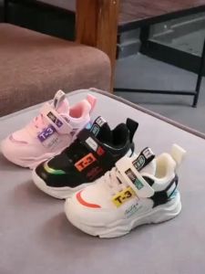 Sepatu Sneakers Anak Laki Laki Terbaru Sepatu Sekolah Hitam Anak Sepatu Fashion Anak Cowok Keren