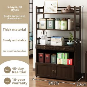 ZHUSHANXIA | New Chinese Style Tea Cabinet