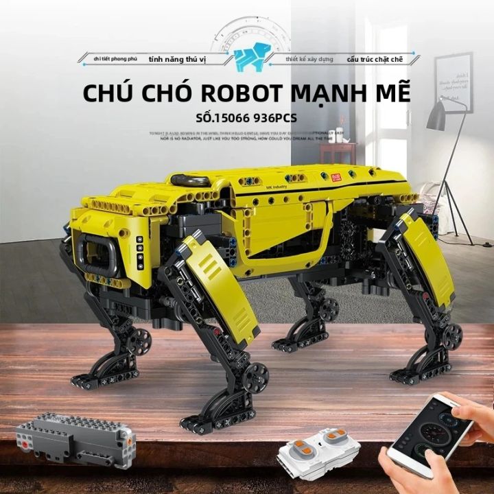 Bộ Đồ Chơi Lắp Ráp Mô Hình Chó Robot Điện Tử RC 936 Chi Tiết, Mô Hình ...