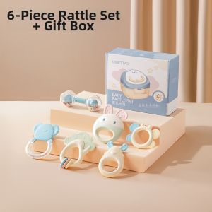 Usbettas | Educational Gripping Training Teether Rattle 0-6 Months