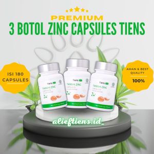Suplement Penggemuk Badan 1botolNambah BB 2-25Kg | Zinc Capsules Original | Obat Gemuk Herbal