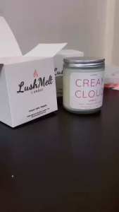 LushMelt Scented Candle – 200ml | Scented Luxury Candle for Gifts & Self-Care | Long-Lasting Aromatherapy