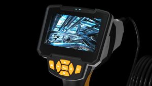 Dual Lens Industrial1080P HD Handheld With IP67 Waterproof Camera4.3 Inch LCD Screen 6 LED Lights32G TF Card | detector sensor | detector scanner 5ft to 10ft