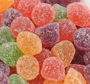 ลูกอมฟรุ๊ตตี้ฟัดจ์น้ำผลไม้รวมรสลูกอม 400 กรัม 800 กรัม  软糖