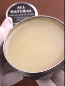 Leather Wax Krim Minyak Mink Krim Perawatan Kulit Praktis Aksesori Kerajinan Kulit untuk Tas Sepatu Perawatan Kulit Perbaikan Pasta Lilin