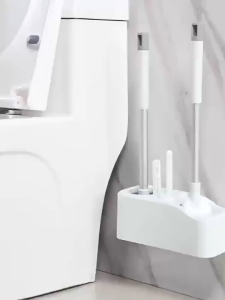 4 in 1 Toilet Brush Set for Bathroom Cleaning with Holder Toilet Brush Cleaner Gap Cleaning Brush