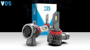 Đèn Pha LED Mini NAOEVO V05 1:1 100W Canbus H7 H4 H11 12V Đèn Ô Tô Đa Năng Đèn Pha Tự Động 9005 9006 9012 HB3 HB4