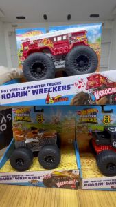 Hot Wheels Monster Trucks Roaring Wreckers 1:43 Truck / Mainan Anak Diecast Mobil Truk Hotwheels Hotweels