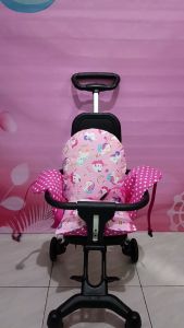BANTALAN atau ALAS TRIKE PAD SEGI EMPAT DUDUKAN KOTAK kereta dorong stroler bayi trike stroller Cocok Untuk berbagai Jenis Trikepad