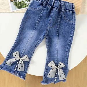 Celana Jeans Anak Perempuan 1-10 Tahun Celana Panjang Anak Perempuan