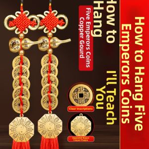 YOUYANTANG | Feng Shui Gourd and Bagua Mirror Hanging Amulet