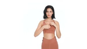 ＜1207＞ Shefit Velcro Free Adjustment Sports Bra plus Size Zipper Vest-Style Fitness High-Strength Shockproof Underwear