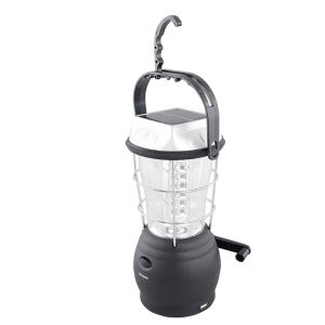 JUJINGYANG | Solar Hand Crank Rechargeable Camping Lantern with Long Battery Life 36 LEDs