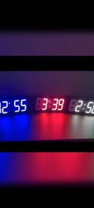 นาฬิกาดิจิตอลled นาฬิกาแต่งห้อง เหมาะสำหรับห้องนั่งเล่นห้องนอนห้องสมุดห้องทำงานห้องครัวห้องน้ำสถาน ที่สาธารณะ