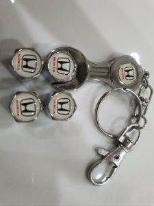 4PCS CAR WHEEL TIRE TYRE VALVE STEM AIR CAP HONDA MUGEN