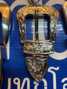 หัวชุดคาวบอยเนื้อซิ้งค์ขนาด20มมสีนิเกิลdumbbell