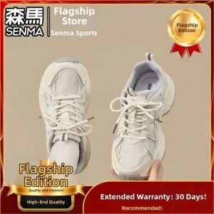 SENMA | Breathable Mesh Thick-soled Elevating Trendy Retro Sneakers