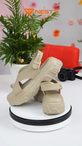 [NESTY NE24] - Dép Sandal Nữ Quai Chéo Nesty NE24 Đế Cao 6cm Tôn Dáng Êm Chân Mềm Mại Thời Trang
