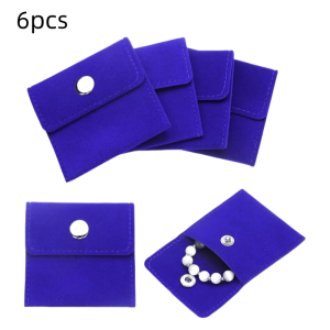 6pcs Elegant Velvet Gift Bags Jewelry Storage Bags Perfect for Wedding Valentines Day Mothers Day Christmas