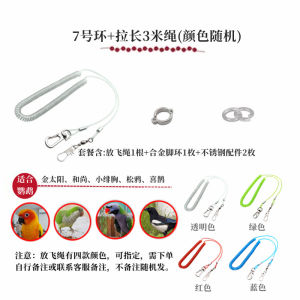 Alloy Bird Foot Bracelet Open Ring Buckle Pet Supplies for Parrots And Other Birds Accessories Activity Circle Buckle