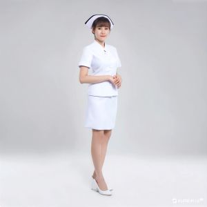 กระโปรงพยาบาล - ทรงสอบซับในซาติน