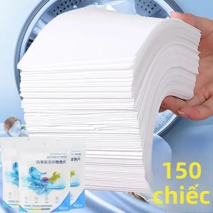Viên Giặt Quần Áo Gia Dụng - Khử Vết Bẩn Phối Màu Quần Áo Có Tính Năng Thấm Hút Dạng Giấy Giặt
