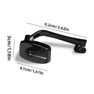 JINHF | Gương Chiếu Hậu Có Thể Điều Chỉnh 360 Độ Cho Xe Đạp Đi Xe Đạp Kính Quan Sát Phía Sau Kính Gắn Mũ Bảo Hiểm Phụ Kiện Của JINHF
