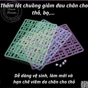 Thảm lót chuồng giảm đau chân cho thỏ bọ...