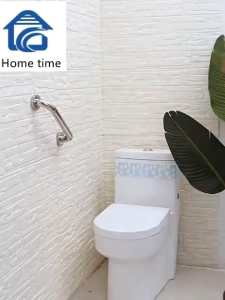 Towel Grab Bar High Quality Stainless Steel Holder Wall Bar Handle Bathroom Home Room Bath Safety Handrail Toilet Handrail Grab Bar Shower Safety Support Handle Towel Rack Handle