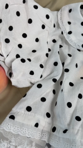 PEE KA NONG เสื้อคอบัวลายจุด(SP35)