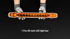 Novsight HALO Pro Series 20-inch LED Light Bar with Dynamic DRL Modes